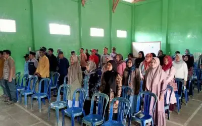 Pembinaan Rutin RT, RW, LINMAS, dan Lembaga Desa Karangjaya Serta Pembagian Insentif Bulanan